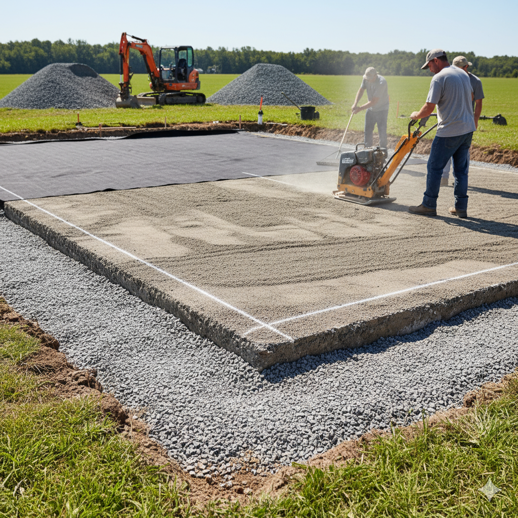 Court construction and resurfacing